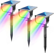 Lampade a LED Solari Colorate per Esterno - IP67 Impermeabili, 20 LED, 6 Colori, Efficace in Termine di Energia