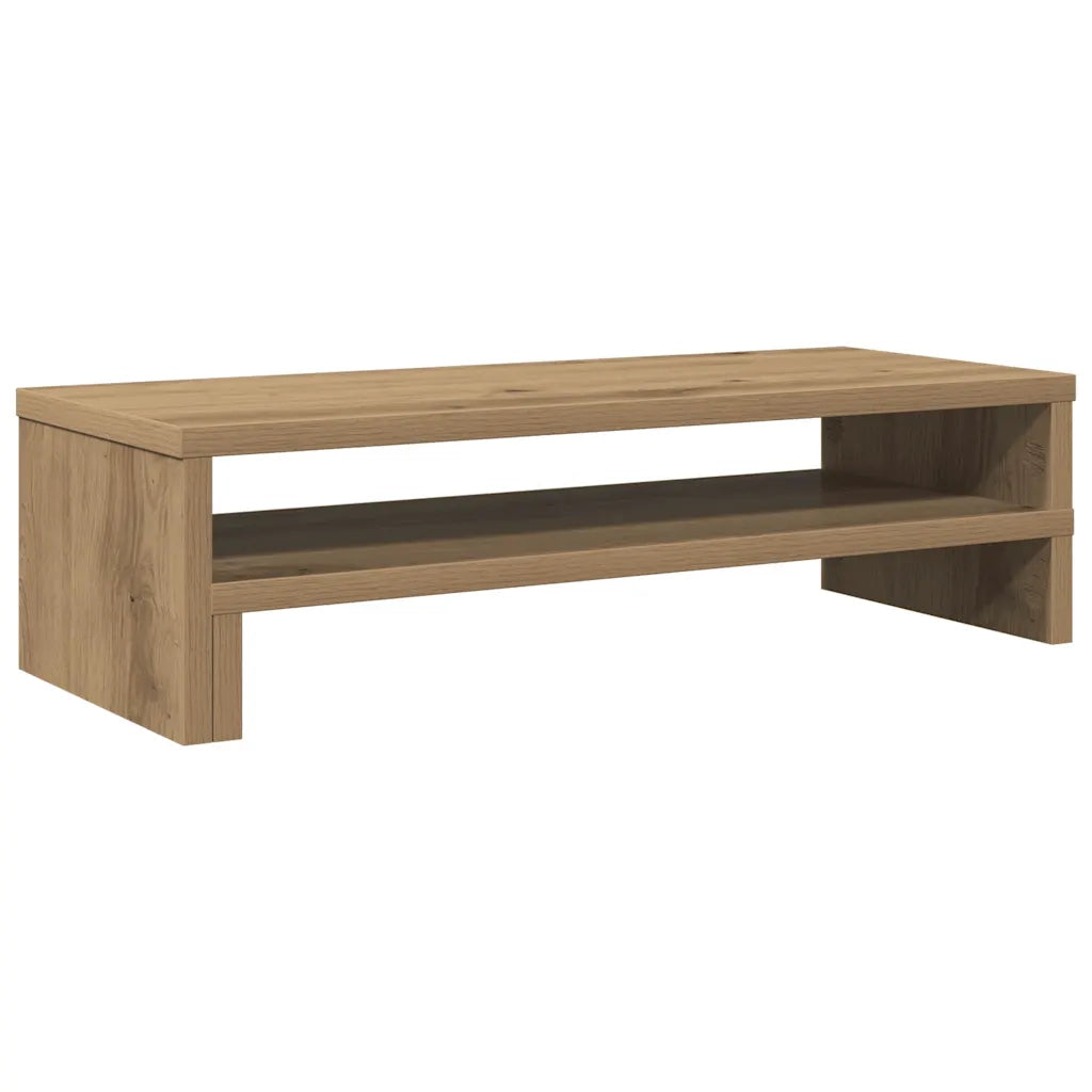Supporto per Monitor Rovere Artigianale 54x22x15 cm Truciolato 854777