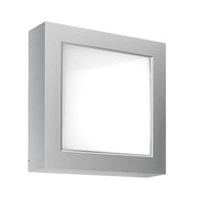 ENTER – Applique/Plafoniera LED 23W Bianca 3000K IP65 - Illuminazione per Esterni quadrata ad alta resistenza agli agenti atmosferici