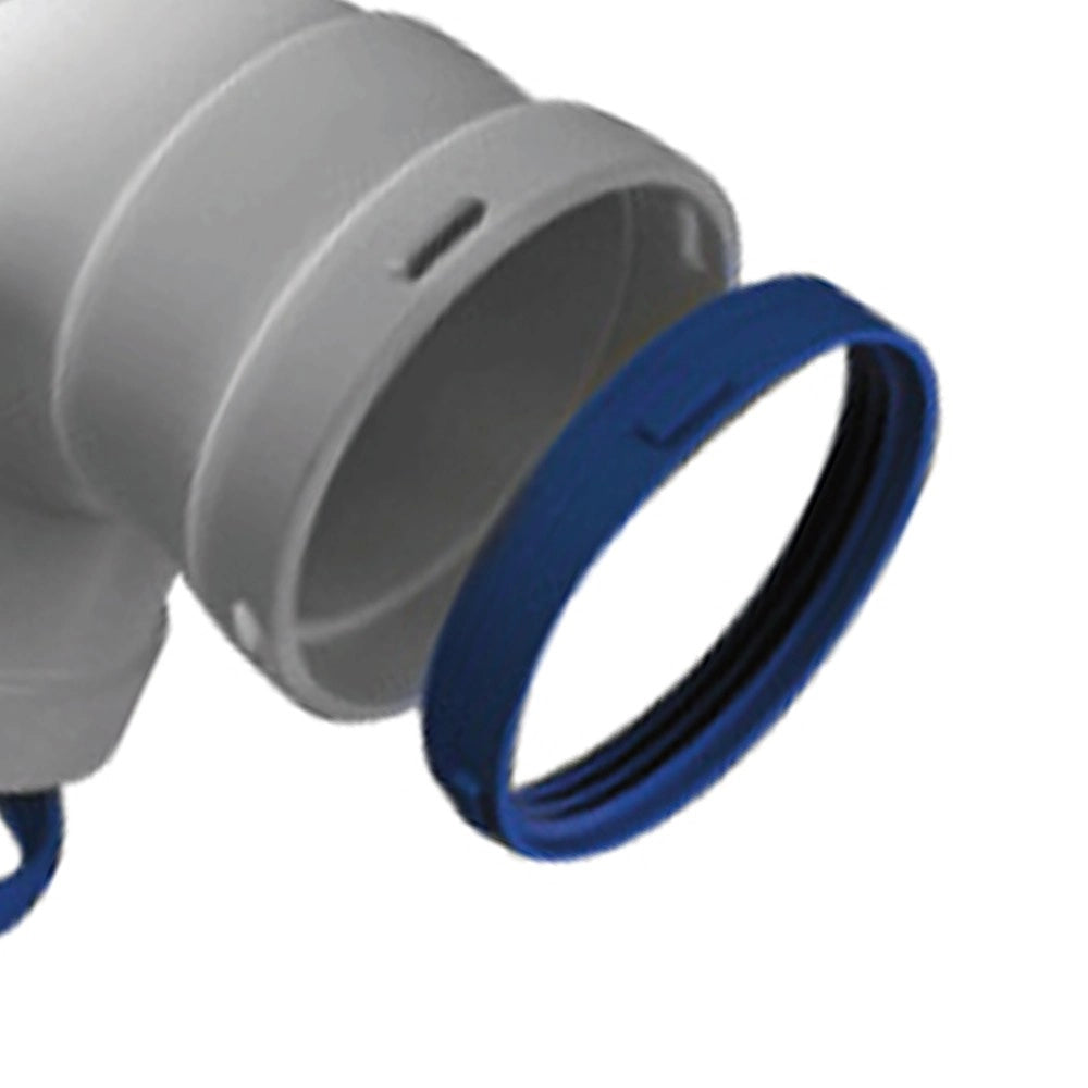 Curva 90 gradi femmina-femmina in alluminio estruso d80 mm e 1 sp mm