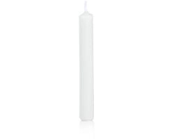 Illuminazione - Candelotti di Natale Bianchi 20 Pezzi - 96 x 13 mm - RAL Marchio di Qualità - Sostenibile - Collaudati per sicurezza incendi - Basso sviluppo di fuliggine e fumo - Candelotti