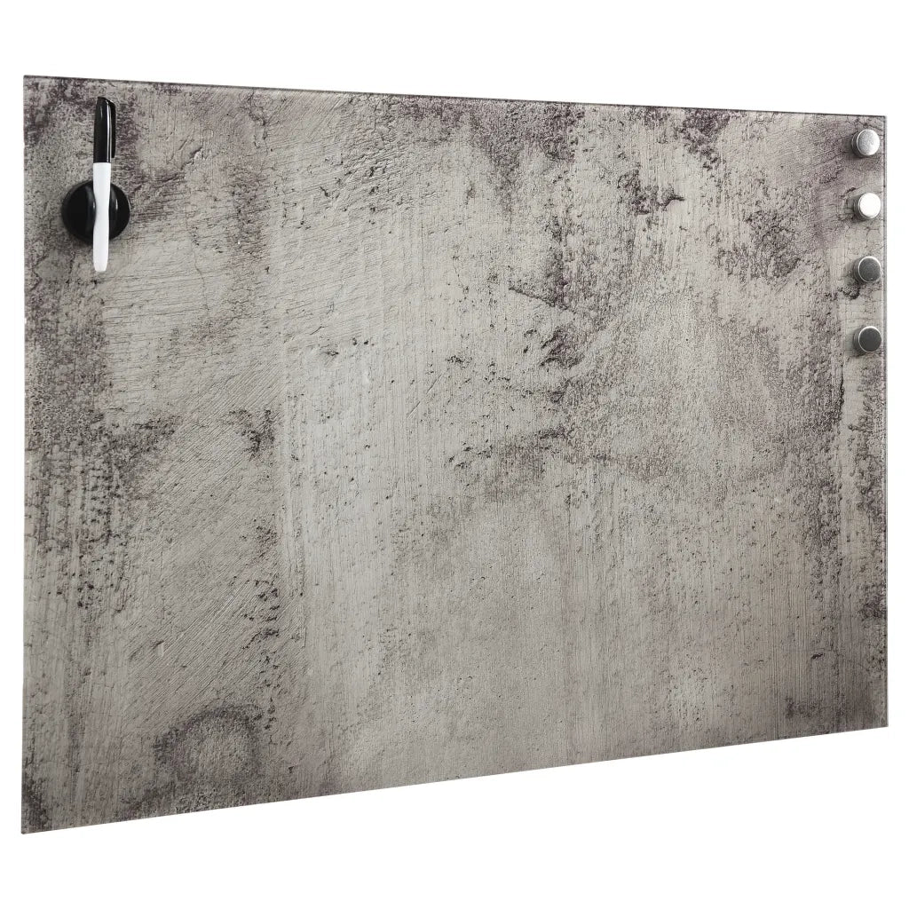 Lavagna Magnetica a Parete in Vetro 50x30 cm CFW4457461