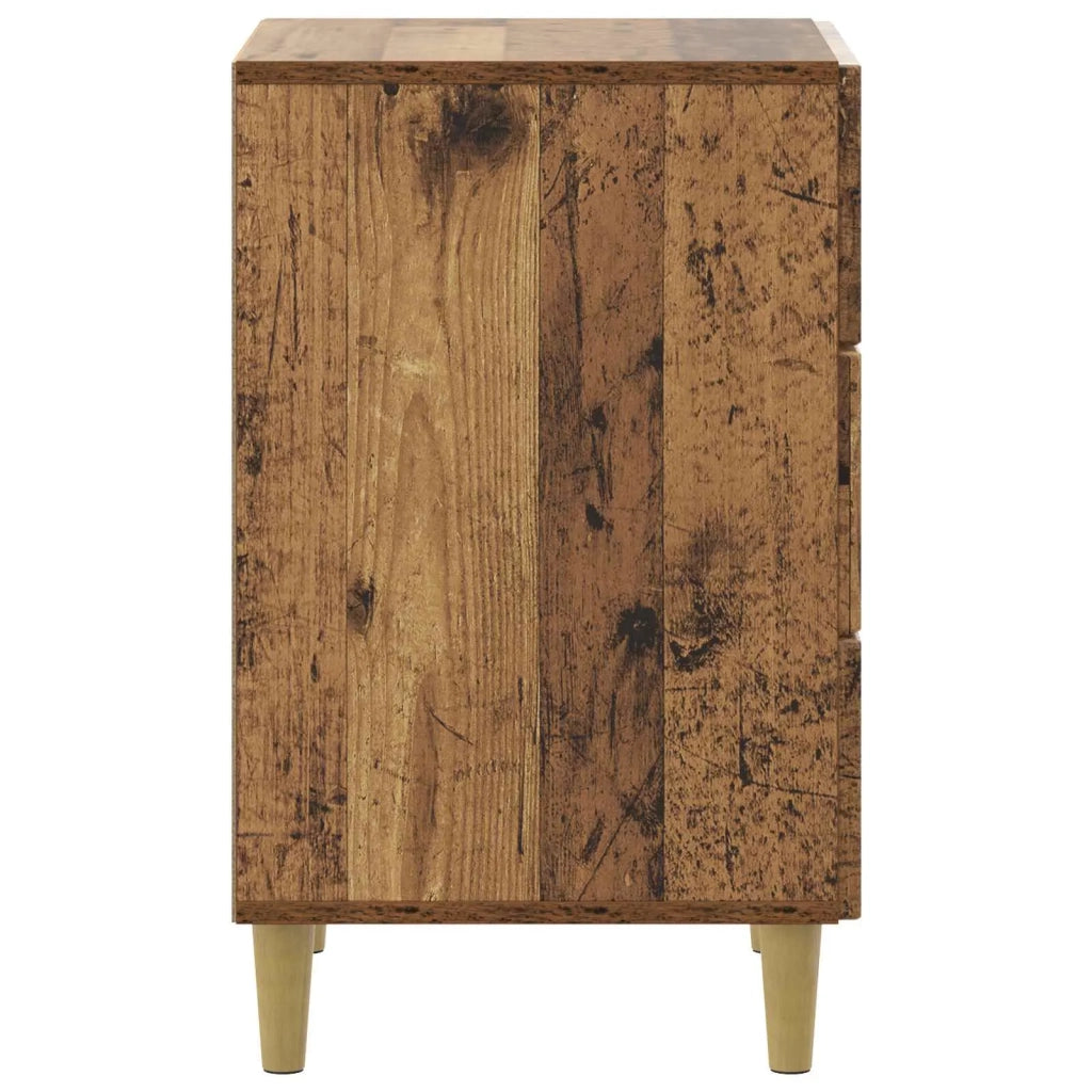 Armadio da Notte con cassetto Legno antico 43 x 41 x 66,5 cm 894563