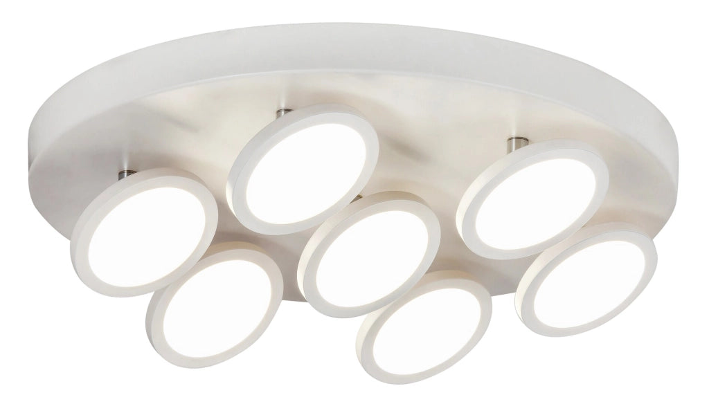 Plafoniera LED Rabalux Elsa 42W 4000K bianca 40cm metallo