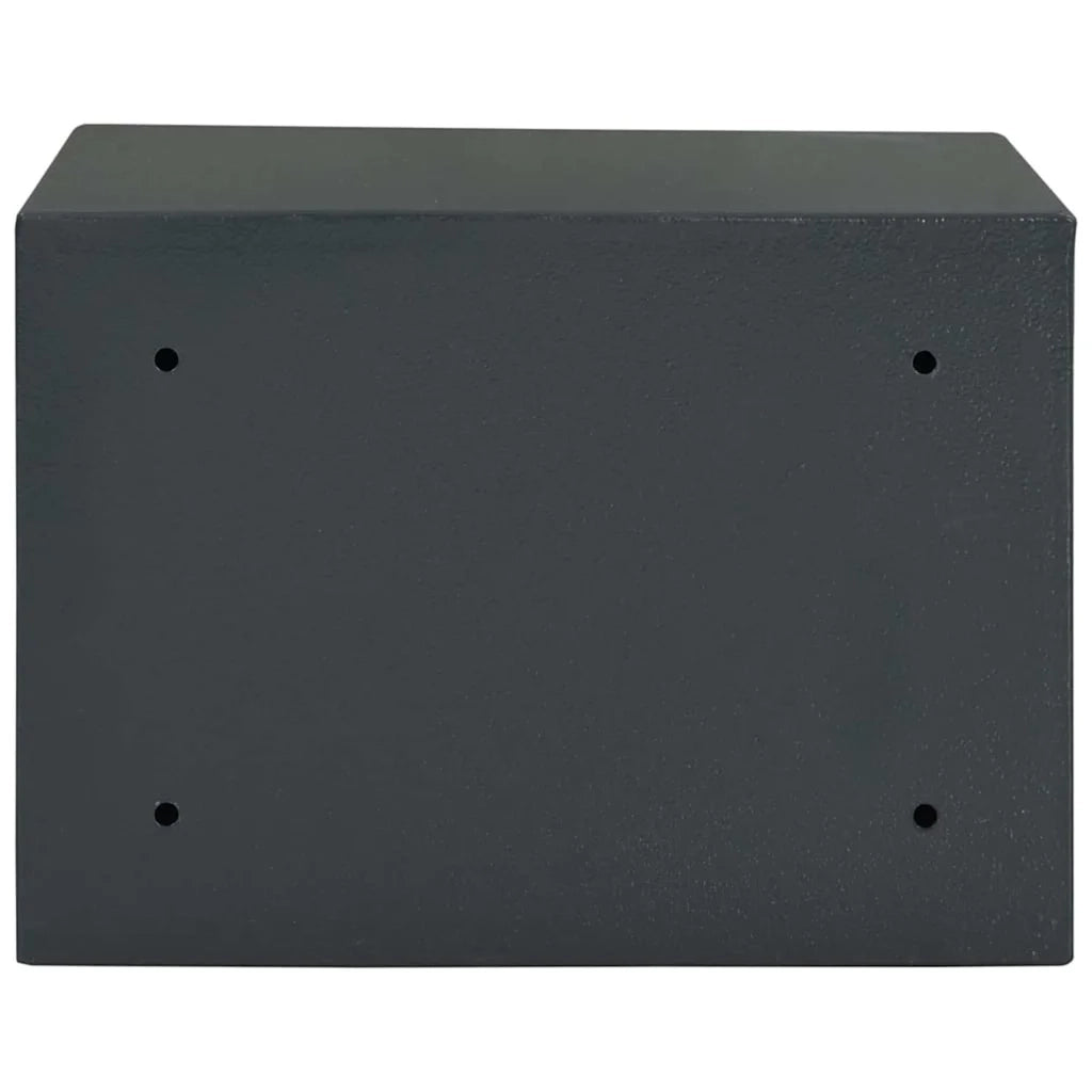 Cassaforte con blocco Grigio scuro 35 x 25 x 25 cm Acciaio CFW9714965