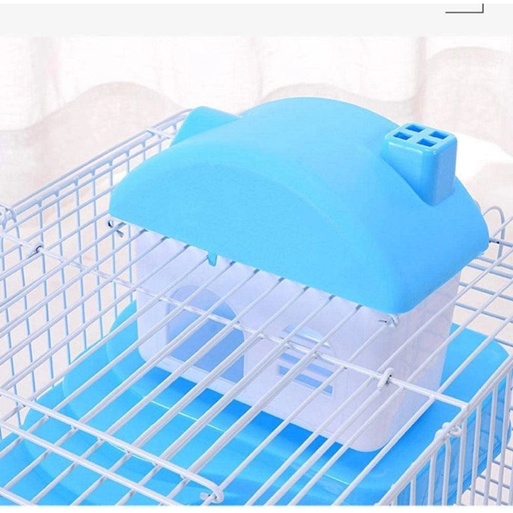 Trade Shop - Gabbia Per Criceti Criceto Portatile Casa A Più Livelli In Plastica 23x17x45 Cm -