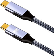 Cavo di ricarica USB C a Type C di alta velocità Gen 2 - 100W - 20V/5A - 10Gbps - 4K @ 60Hz - Apparecchio Type C - 1 pacchetto - 18m
