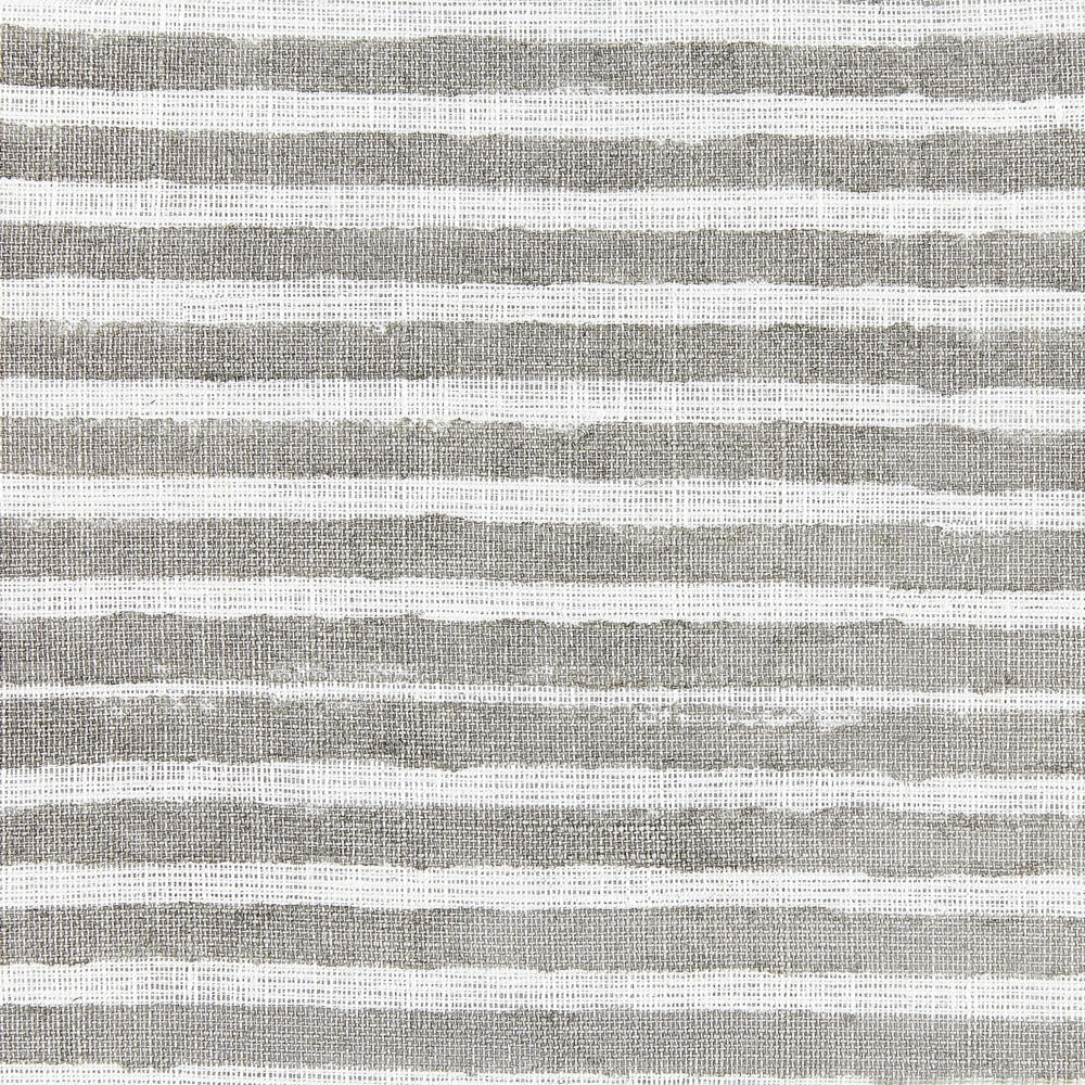 Set di 2 cuscini in lino e cotone con motivo a righe grigio e bianco 50 x 50 cm accessori salotto