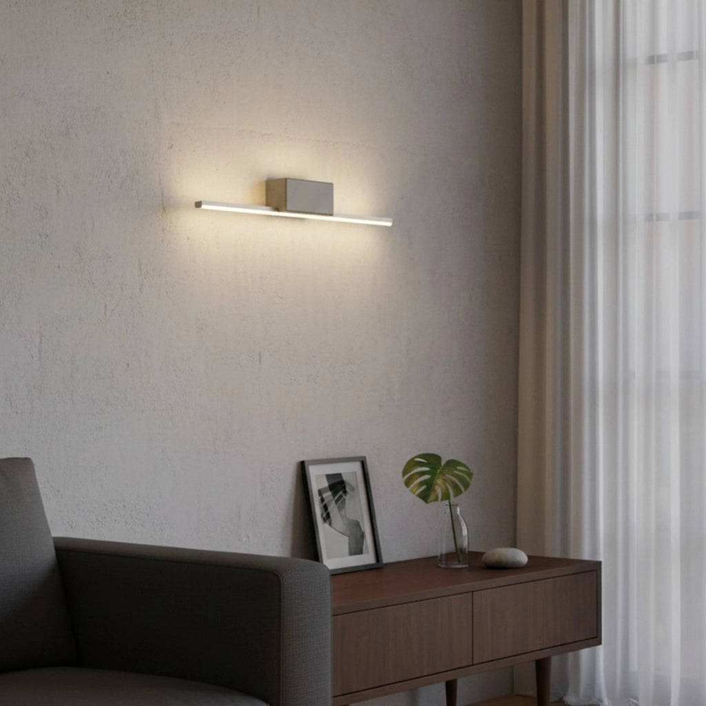 Applique Moderna Melbourne In Cemento E Alluminio Con Led Integrato 12W 4000K