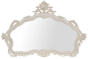 Biscottini SPECCHIERA DA PARETE IN LEGNO FINITURA BIANCA ANTICATA MADE IN ITALY Specchio