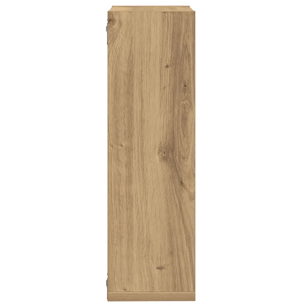 Mensole Parete a Cubo 2 pz Artigianale 50x15x50 cm Truciolato 856605