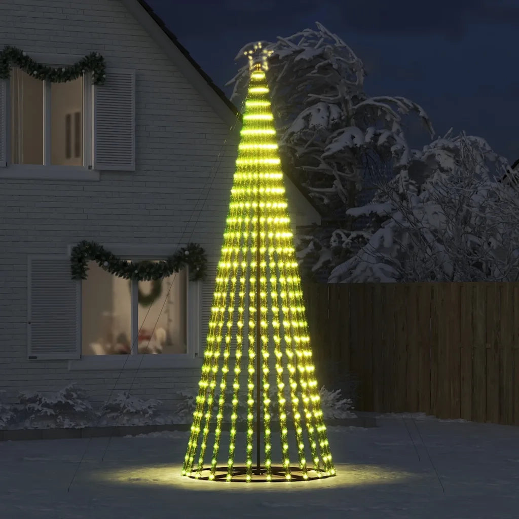 Albero di Natale a LED-Luci decorative natalizie 1028 LED Bianco Caldo 403 cm