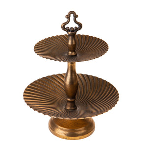 Alzatina 2 Piani H 39 cm