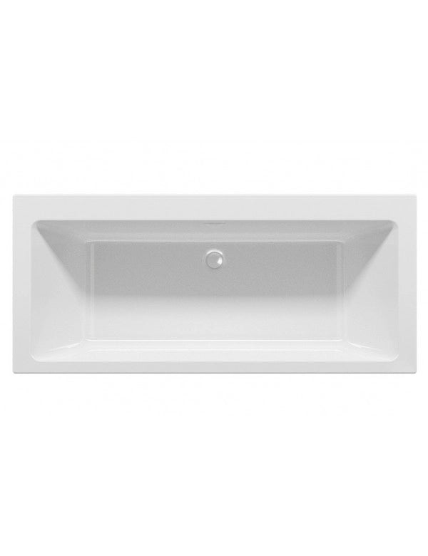 RIHO RETHINK CUBIC WALL vasca da bagno in acrilico 180x80 cm