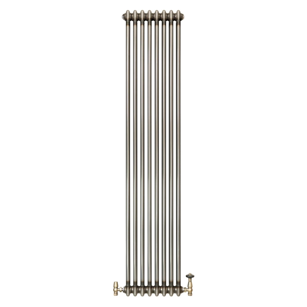 Radiatore 2 Colonne Verticale Metallo Grezzo 1800 x 380 mm TRV