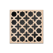 CROSS - Quadro arredo LASERCUT composito Legno e PVC Misura: 60x60 cm