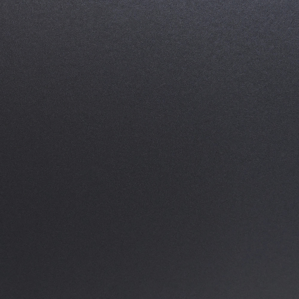 Vetrina moderna in acciaio nero e ante in vetro 176 cm stile contemporaneo industriale sala da pranzo soggiorno