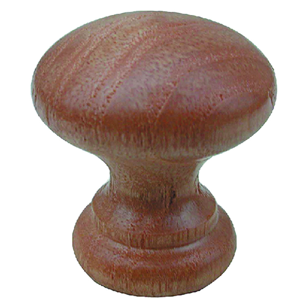 POMOLO LEGNO ART.103 mm 35 art.103B noce chiaro- 25 pezzi