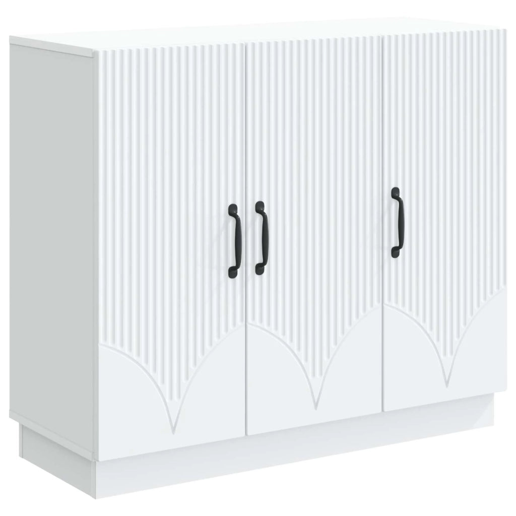 Credenza Bianco 89 x 34,5 x 77 cm Legno ingegnerizzato 895335