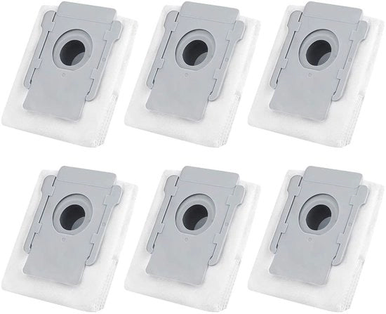 Zaini per la raccolta rifiuti 6 Pack - Sacchi di ricambio per aspirapolvere - 2 strati di filtro - 30 contenitori di rifiuti