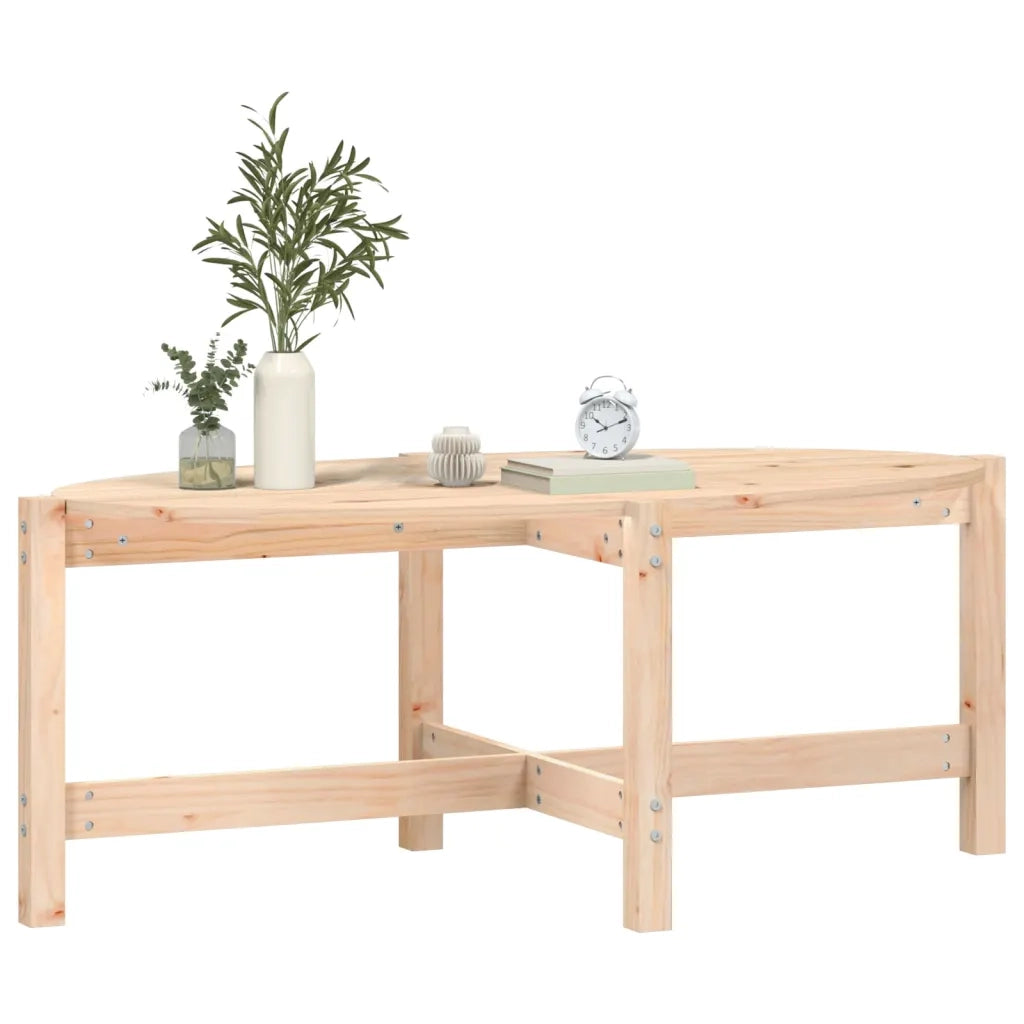 Tavolino da Salotto 118x63x45 cm in Legno Massello di Pino 822317