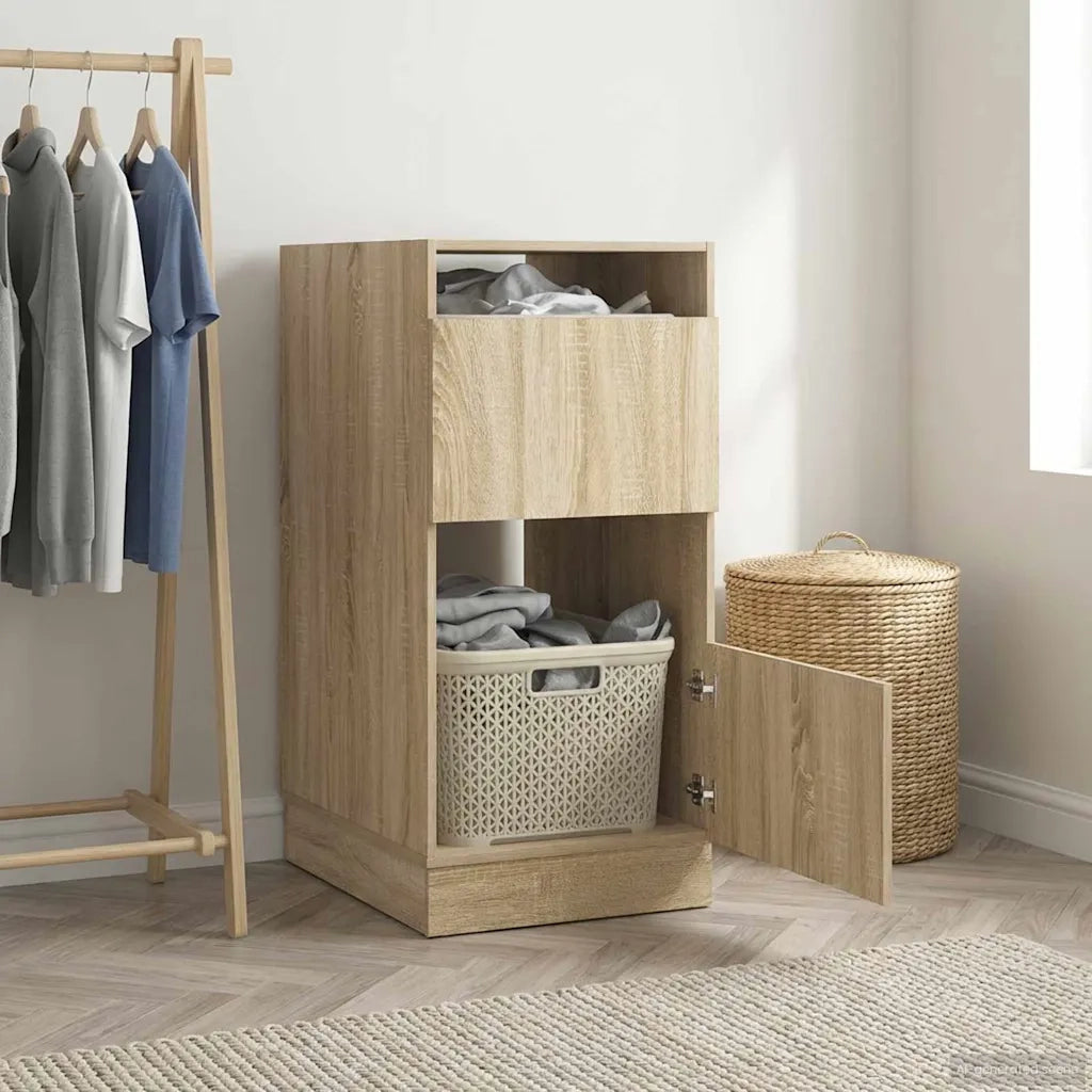 Mobile da lavanderia Sonoma 50 x 68 x 102 cm Legno multistrato 3422802