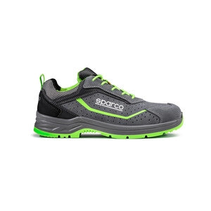 SPARCO SCARPE FELIX S1P GRIGIO VERDE FLUO N.46
