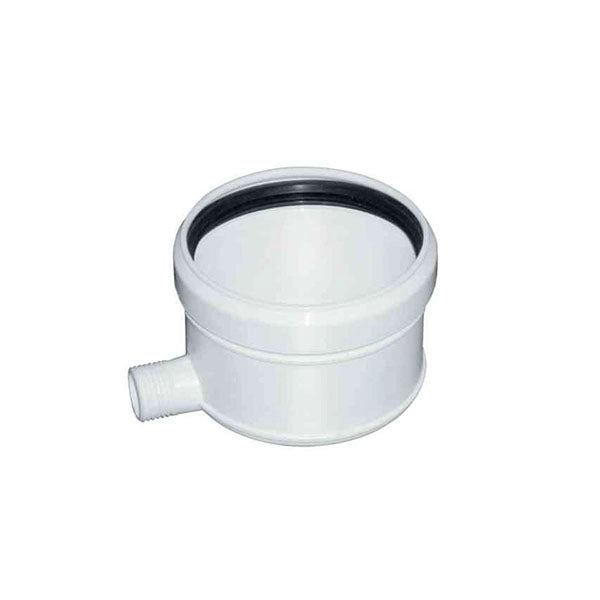 canna fumaria in PLASTICA PPS DN 100 PIASTRA DI PARTENZA CON DRENAGGIO LATERALE