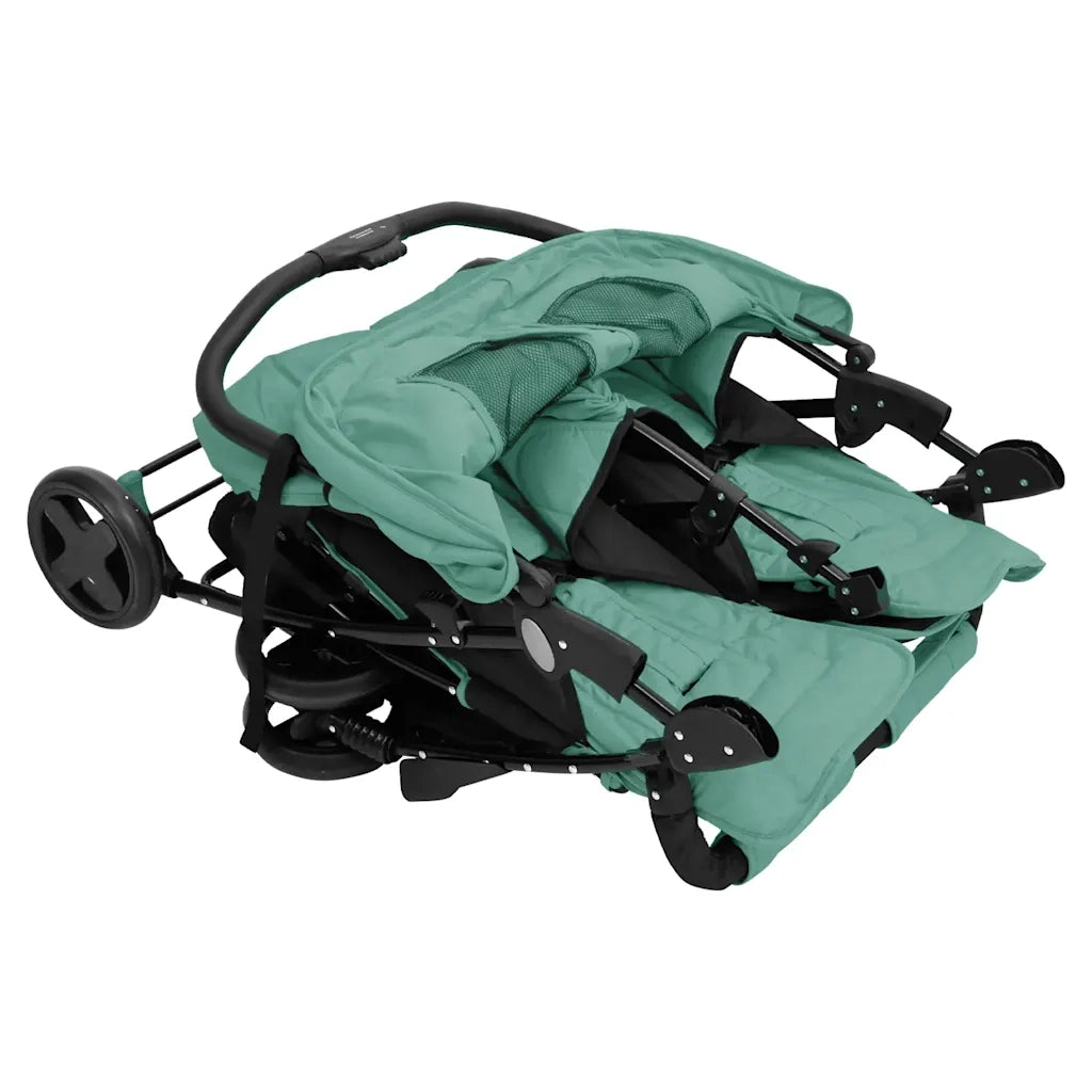 Passeggino Gemellare Verde in Acciaio CFW8975688