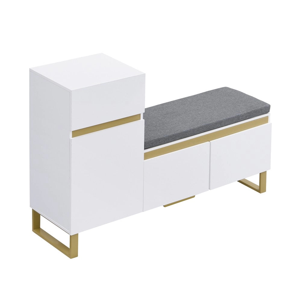 Scarpiera con Cassetti e Ante per Ingresso ¨C MINIMAL ¨C Legno, Multiripiano