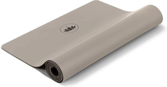 Yogamat estrema per hot yoga e ashtanga - superficie anti-slip in poliuretano - ecologica, realizzata con gomma naturale - mat di yoga professionale - dimensioni extra ampie [183x66x0,4 cm].
