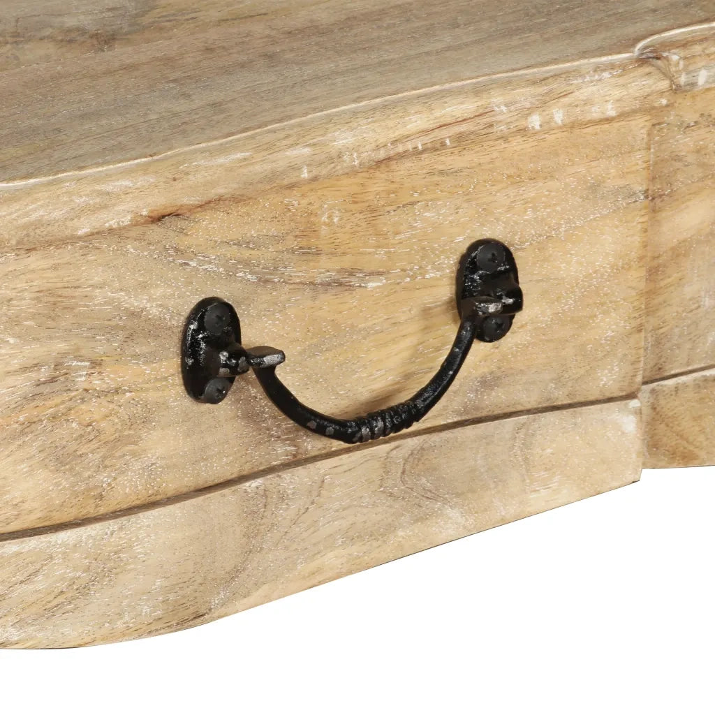 Tavolino Consolle in Legno Massello di Mango 120x50x80 cm cod mxl 16979
