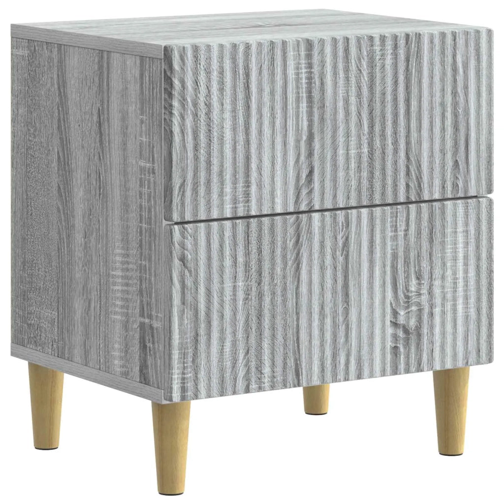Armadio da Notte 2 pcs Grigio Sonoma 43 x 34,5 x 48 cm 894538