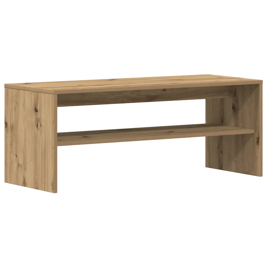 Mobile Porta TV Rovere Artigianale 100x40x40 cm in Truciolato 859126