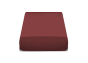 Copriseduta Per Divano Elasticizzato Antimacchia Genius In Tinta Unita - Chaise Longue - Bordeaux 1003