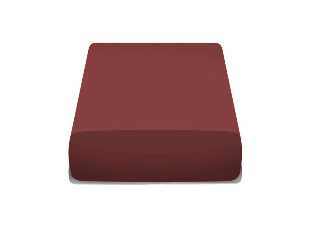 Copriseduta Per Divano Elasticizzato Antimacchia Genius In Tinta Unita - Chaise Longue - Bordeaux 1003