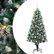 Albero di Natale Artificiale-Albero Natalizio con 300 LED Verde 180 cm 786921