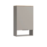 Vicco Libreria da parete Grigio 60 x 100 cm con porta