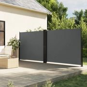 Tenda da Sole Laterale Retrattile-Tenda parasole per balcone Antracite 160x1000 cm
