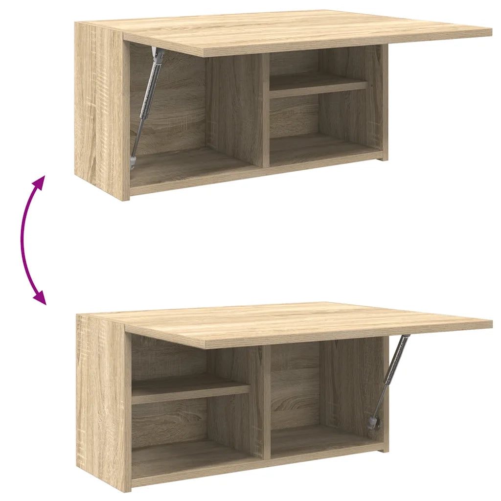 vidaXL Mobile da Bagno Rovere Sonoma 60x25x30 cm in Legno Multistrato