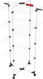 Asciugamano con miscelatore 4 torri - asciugamano per 4 cicli di lavaggio - giunto flessibile - 164 m altezza - 40 m lunghezza di tessuto - imballaggio in acciaio eco-sostenibile