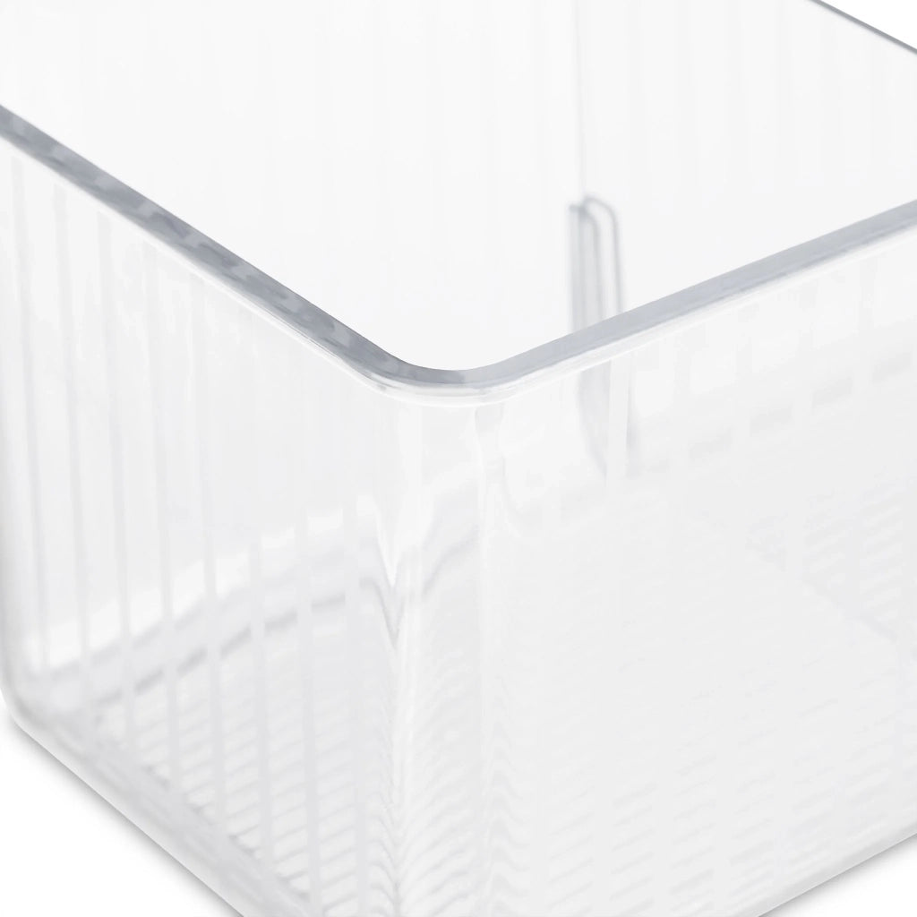 Set di 2 organizzatori sospesi a 4 comparti pratico cucina bagno 30 x 20 x 10 cm in plastica bianca 13_0014554
