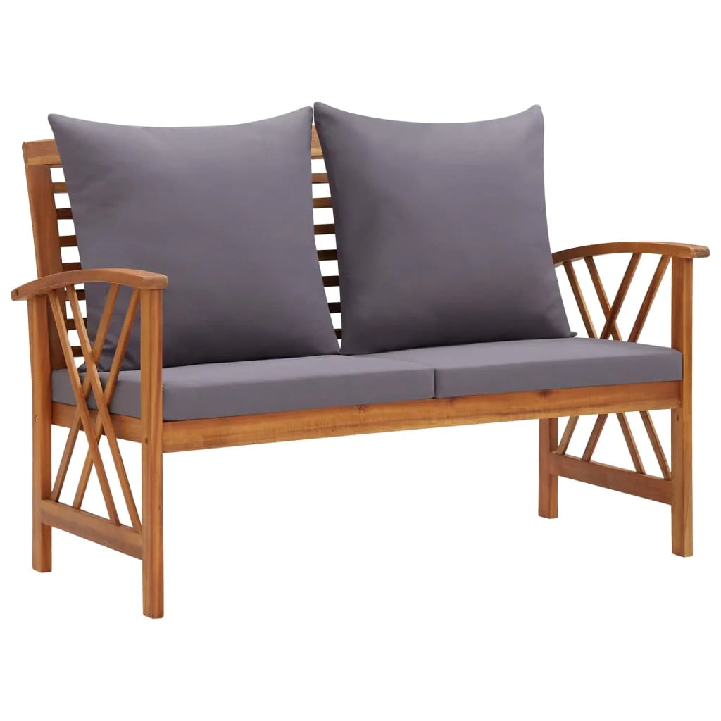 Set di mobili da giardino mobili da esterno set da 3 pezzi con cuscini legno massello di acacia 02_0015927