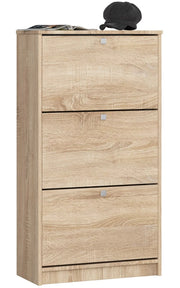 Scarpiera AKORD Sonoma Quercia 60 cm 3 ante 60x28,5x113 cm