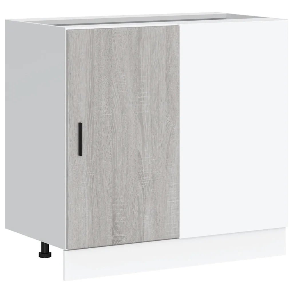 Mobile base da cucina Â“LyonÂ” Grigio Sonoma in Legno Multistrato