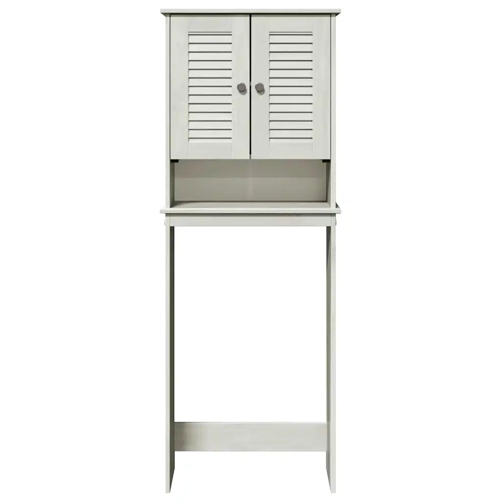 Mobile Bagno | Armadio da bagno VIGO Bianco e Bianco Antico 60 x 27 x 161 cm