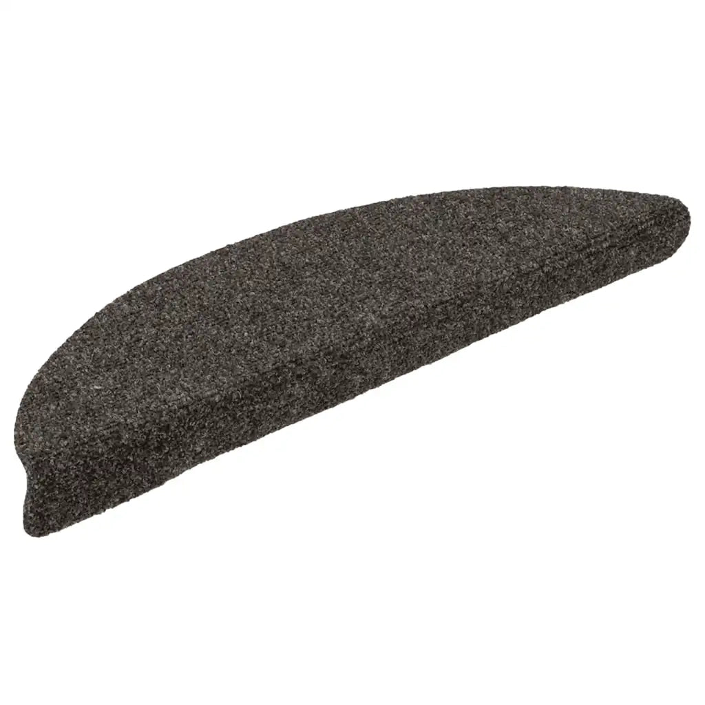 Tappetini per scale autoadesivi 5 pz | Gradini per Scale 56x17x3 cm antracite semicircolari