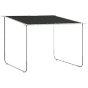 Pergolato padiglione circa 3 x 3 m tetto patio con protezione UV completo di sacco di sabbia e ruote tessuto Oxford per balcone e giardino