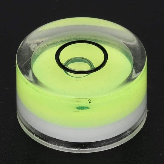 Livello Acqua Mini 5 Unità Sferico Lineare - Strumento di Misura per Tecnica Edile Ingegneria 15mm Di Ammetro.