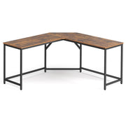 Scrivania angolare per computer per adulti 149 x 149 x 75 cm marrone 12_0004180